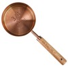 Home Bay Measuring Cup with Wooden Handle, 3/4 Cup Titanium