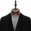 Adam Young Men's Twill Brown Bow Tie Pre-Tied Style Formal