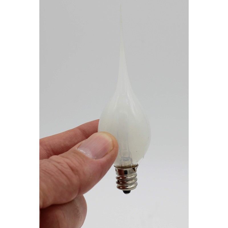 Creative Hobbies 5 Watt Silicone Dipped Country Candle Lamp Light