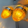 WIKIBB For Peterbilt 359/379/389 W900L Cab Dome Light Panel Frame