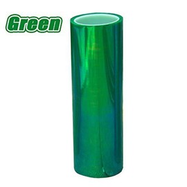 DIYAH 12 X 48 inches Self Adhesive Shiny Chameleon Headlights Tail Lights Fog Lights Films,Film Sheet Sticker,Tint Vinyl Film with Hand Tools (Green)