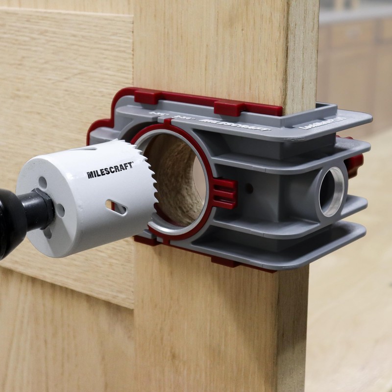 Milescraft 7301 Door Kit – For Installing Door Locks, Knobs,