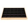 Jewelry Storage Display Trays Multipurpose 24 Grids Jewelry Tray for