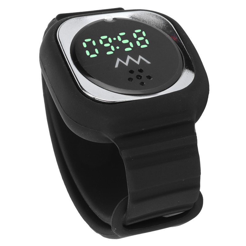 Ultrasonic Mosquito Repellent Bracelet with Time Display Anti Mosquito Wristband