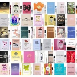 JRoBeauty Perfume High End Designer Fragrance Sampler Set for Women - (Pack of 12 Sample Vials)