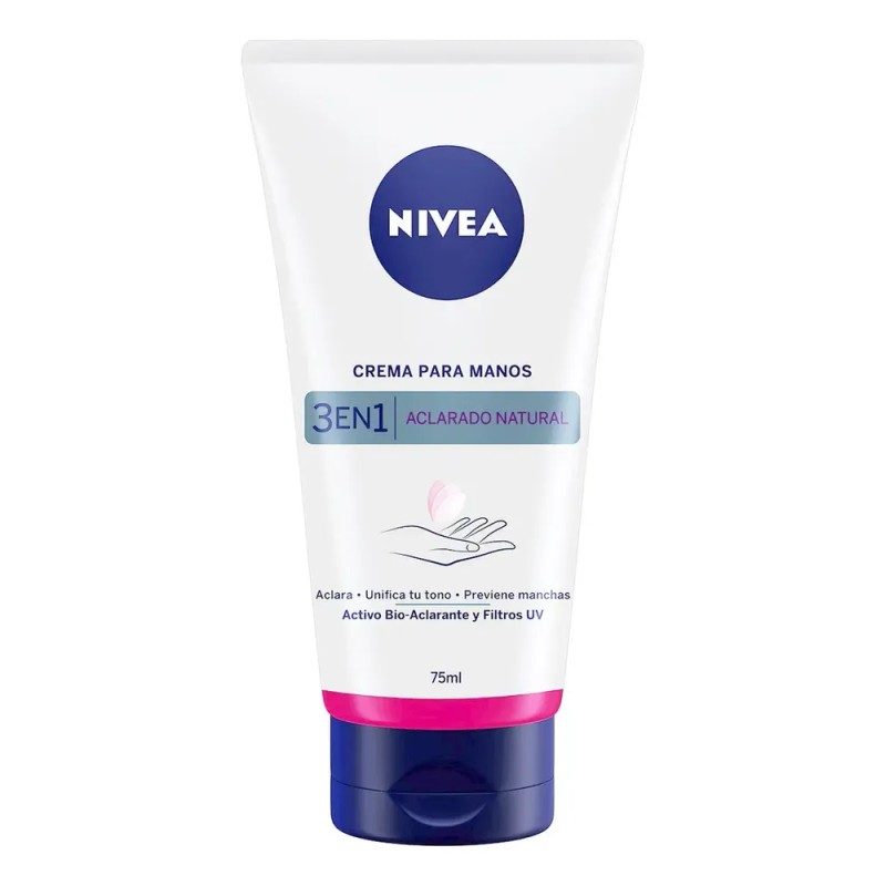Nivea Crema de Manos Antimanchas Aclarado Natural, 75ml