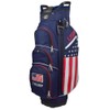 Hot-Z Golf Trump USA Flag Cart Bag