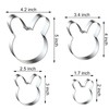 Bunny Cookie Cutter Set Large - 5", 4", 3", 2"