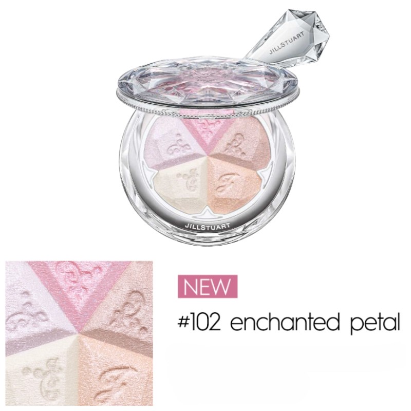JILL STUART BEAUTY Bloom Mix Blush Highlight Compact Garland With