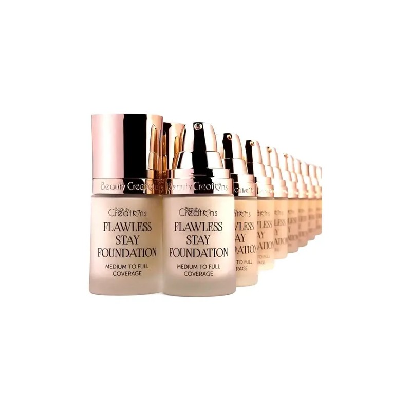 Base De Maquillaje Flawless Stay Beauty Creations Original