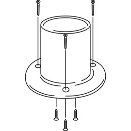 Pine Six Handrail Materials Bauhaus Select 35 Base Socket BD – 29G Gold