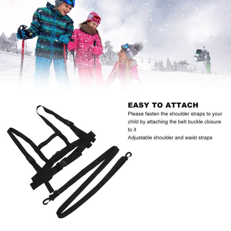 Kids Ski Shoulder Harness Safety Protection Adjustable Durable Ski Training