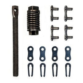 41B4103 Tensioner Assembly with Bolt and Master Links for Chamberlain LiftMaster Garage Door Openers Spring Fit for 41C5141-1 41C5141-2 41B3869-1 41B3869-3 Trolley Parts Replacement