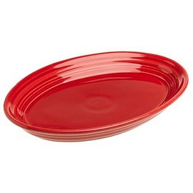 Fiesta 9-5/8-Inch Oval Platter, Scarlet