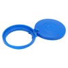 Windshield Washer Cap, Blue Waterproof Windshield Washer Reservoir Cover 643230