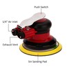 Professional Air Random Orbital Palm Sander, Dual Action Pneumatic Sander,