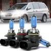 CEXHEHD For 2005-2010 Honda Odyssey Halogen Headlight Light Bulbs Combo,