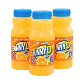Sunny Delight Tangy Original Orange Flavored Citrus Punch, 6.75 oz., 24/Pack (01286)