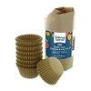 Bakery Crafts Natural Brown Baking Cups - 200-2" Cupcake Cases,