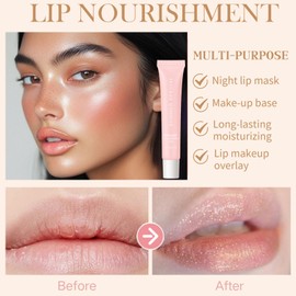 Lip Butter Balm - Lip Balm Hydrating - Tinted Lip Balm - Moisturizing Lip Gloss Set - Girls Lip Oil - Lip Moisturizer for Women - Lip Care Products - Christmas Gifts for Teen Girls