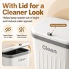 12L Hanging Kitchen Trash Can for Cabinet Doors – Space-Saving