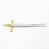 Cutipol GOA White x Gold Chopsticks + Chopsticks Rest Set,