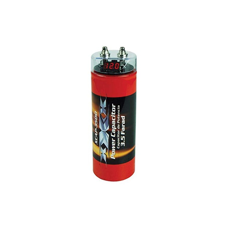 Audiopipe XCAP3500 Xxx 3.5 Farad Capacitor
