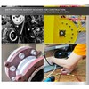 DOJA Barcelona Washers Serrated Set M10 Galvanised Steel Pack of