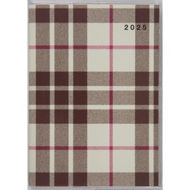 Takahashi No. 674 Notebook, Begins from April 2025, B7, Monthly Petite Claire, 3 Checked