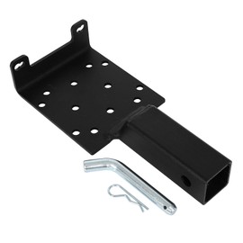 SCITOO Universal 2" Receiver Hitch Winch Mount Plate for ATV UTV Winch Cradle Mounting Bracket