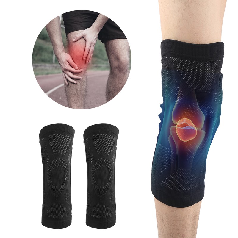 2Pcs Breathable Sport Kneecap Anticollision Patella Guard Leg Sleeve Protective