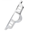Chrome Switch Dash Panel Accent Cover for Harley Touring 96-13