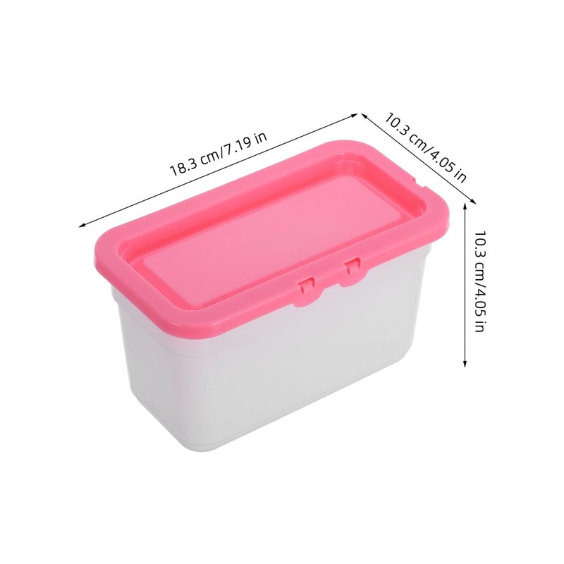 SHINEOFI Laundry Pod Storage Container Plastic 1pc 18.30X10.30X10.30C