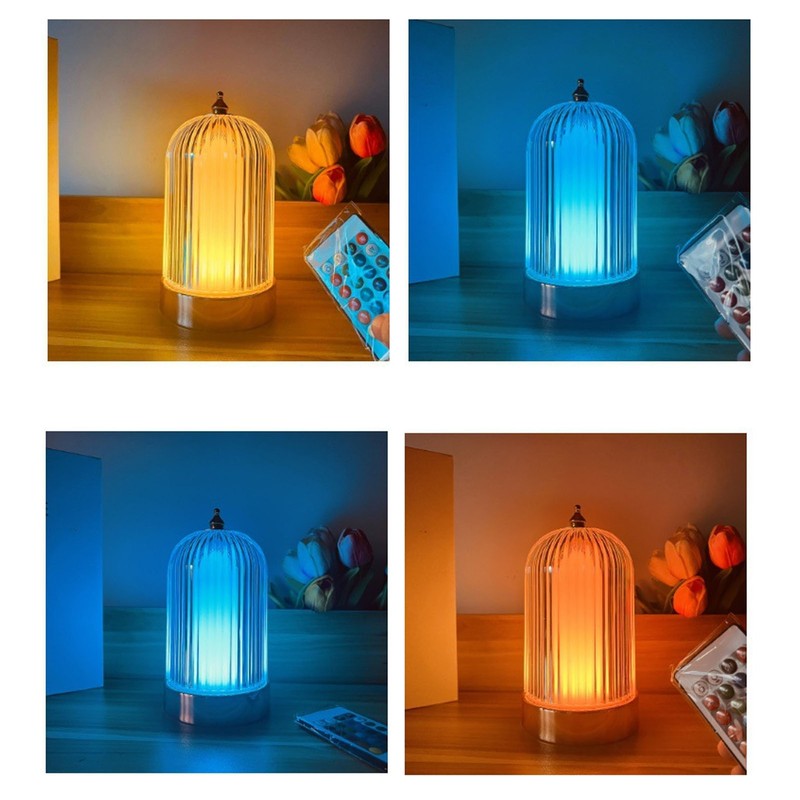 LED Night Light Multipurpose Stylish Innovative Remote Color Changing Crystal