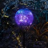 VCUTEKA Solar Lights Outdoor Garden Decor Mosaic Solar Garden Lights
