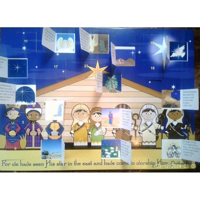 Autom ADVENT CALENDAR (Family Tradition) FOR WE HAVE SEEN HIS