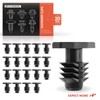 A-Premium 20PCS Nylon Hood Seal Retainer Clip Fastener Compatible with