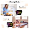 Kitchen Digital Timer, Count Down Up, Rechargeable, Vibration Mode Adjustable