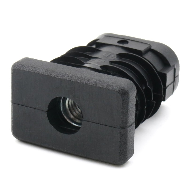 Design61 4 x Threaded Plugs Rectangular Pipe Plugs 30 x