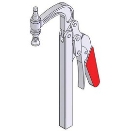 De-Sta-Co Squeeze Action Plier Clamp, w/800 lbs. holding cap., Jaw 86, Handle 60, Steel (1 Each)