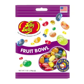 Jelly Belly, Gourmet Jelly Beans, Fruit Bowl, 7 Ounce