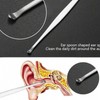 6 Counts Set Stainless Steel Spiral Ear Massage Cleaning Tool,Stainless