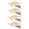 Kichvoe Pack of 4 Beach Star Hair Clips Starfish Hair