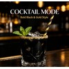 Paper Straws Biodegraddable (Black Gold Striped)