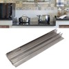 4Pcs Stove Gap Cover Stainless Steel Heat Resistant Easy Clean