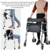 Walker Rest Seat for Attachable Seat Folding Walker, Maximum Weight