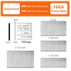 SITLDY Straight Finish Nails, 16 Gauge, 1200-Pack (1-1/2", 1-3/4", 2",