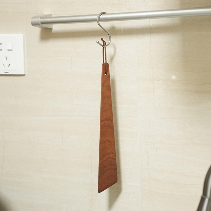 Kitchen Spatula | Flat Wooden Turner,Non-Scratch Kitchen Flat Flipper for