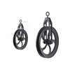 Rustic State Vintage Industrial Look Medium Wheel Farmhouse Pulley for