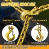 5/16" Transport Binder Chain-G80 Tow Chain with G70 Grab and